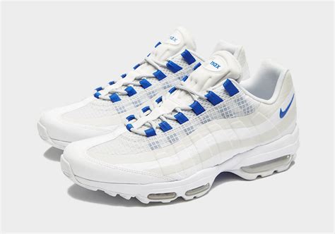 nike air max 95 ultra heren wit|light blue and white 95s.